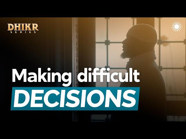 The Du’a of Istikhara | Ep 16 – Dhikr Series | Sh Ammar Alshukry